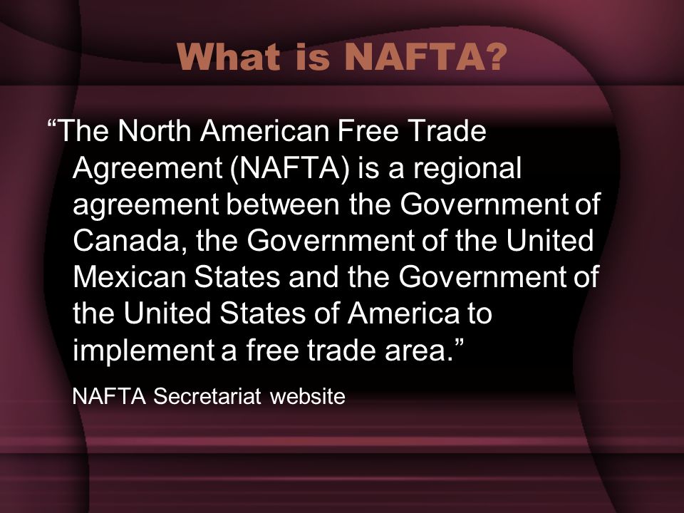 Canada–United States Free Trade Agreement